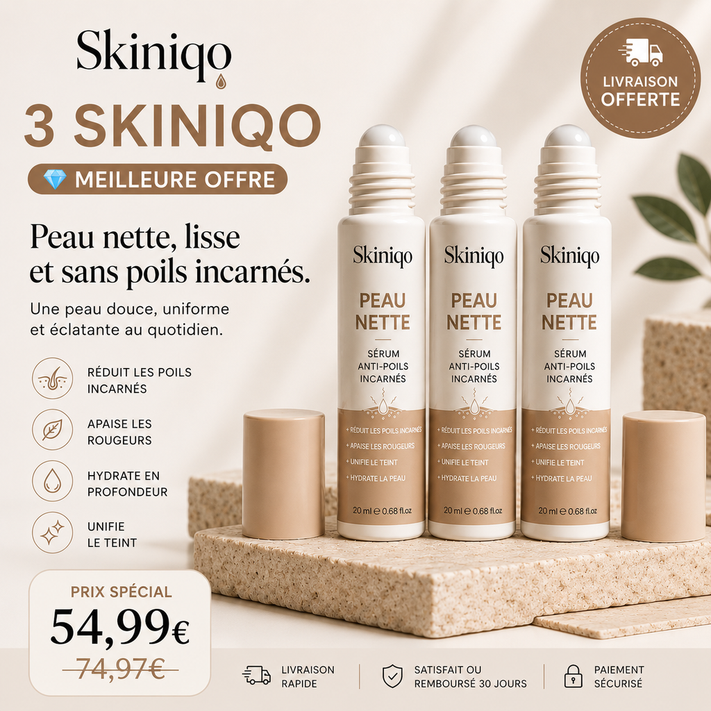 SKINIQO INGROWN FIX - le soin anti-poils incarnés.